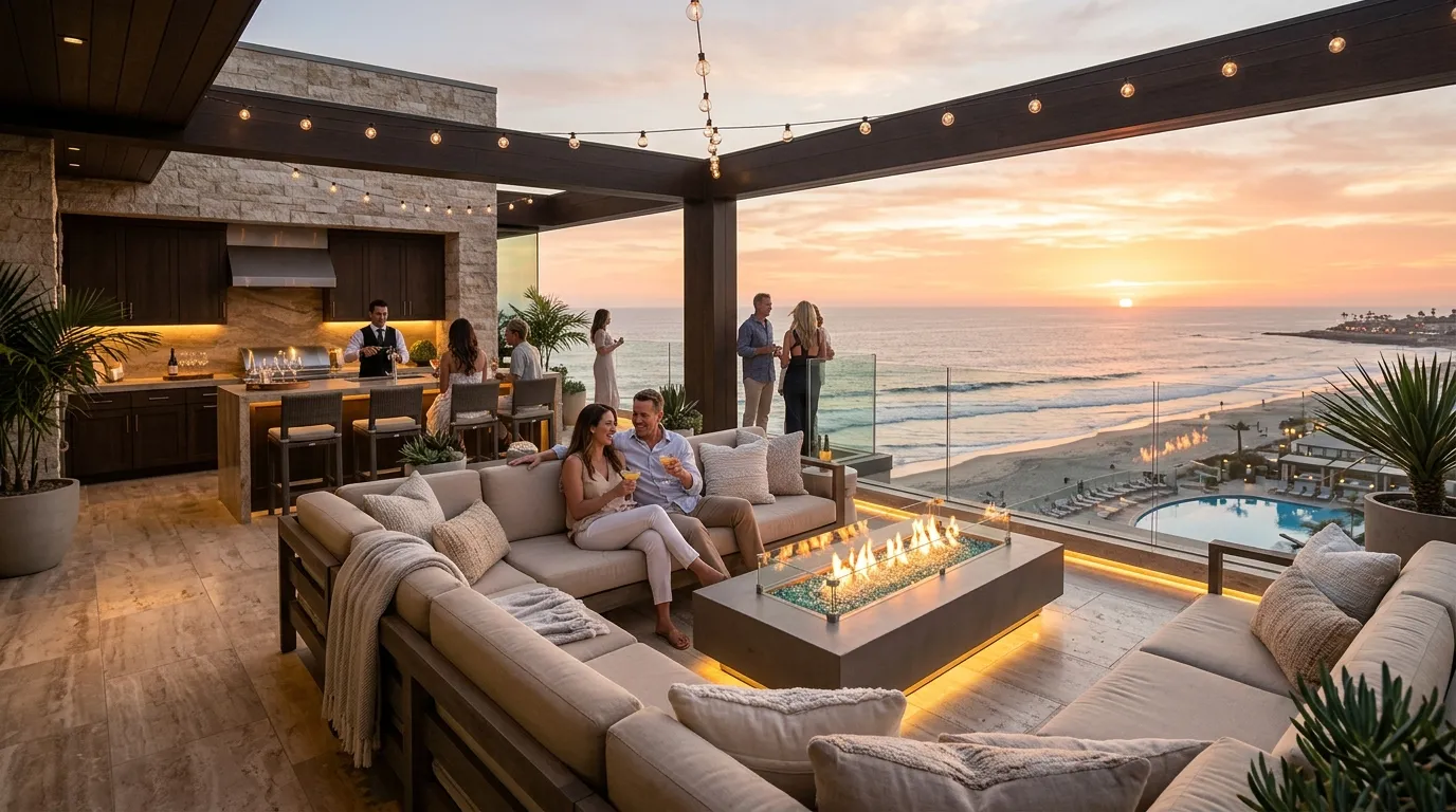 Rooftop Sunset Deck