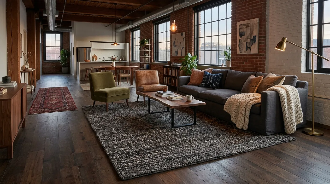 Textured Area Rugs