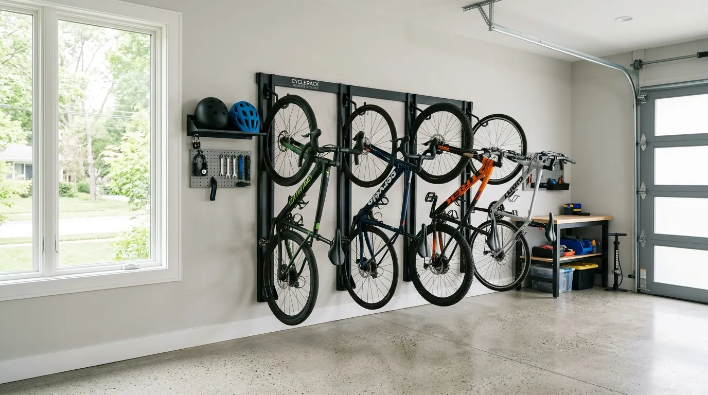 Vertical Bike Storage