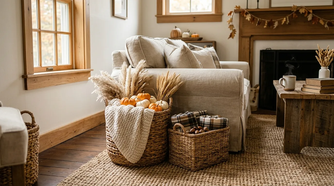 Woven Basket Displays