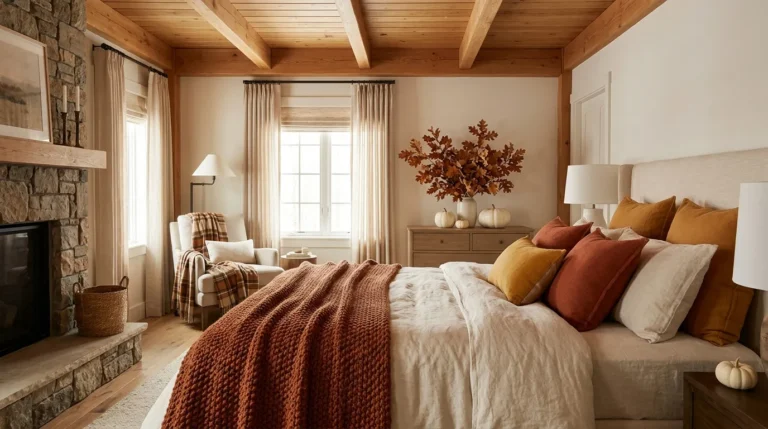 fall bedroom decor ideas