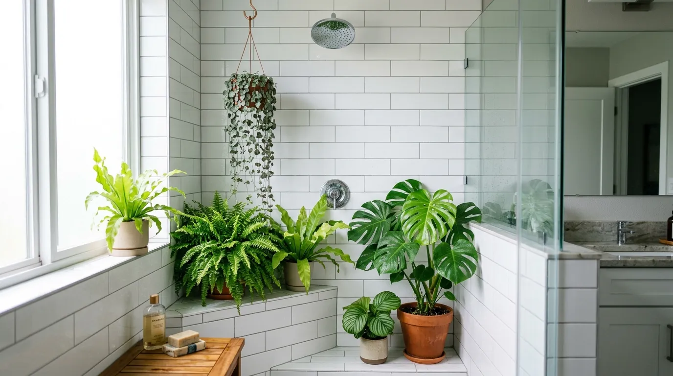 shower plants alive