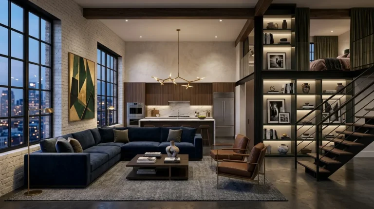 sophisticated loft